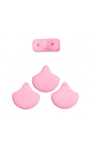 Ginko Leaf Beads 7.5x7.5mm Bondeli - Matt soft pink